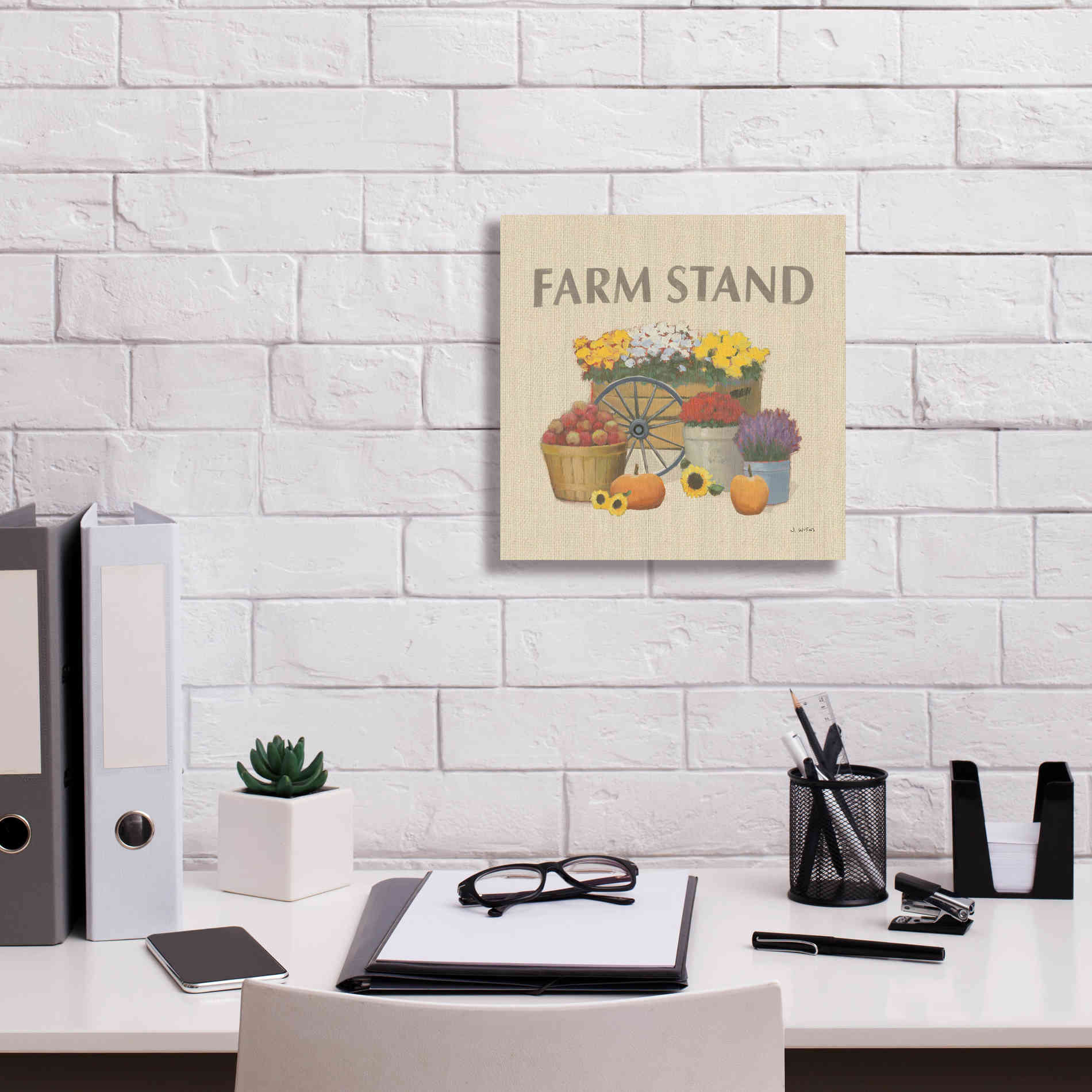 'Heartland Harvest Moments VI' by James Wiens, Canvas Wall Art,12 x 12