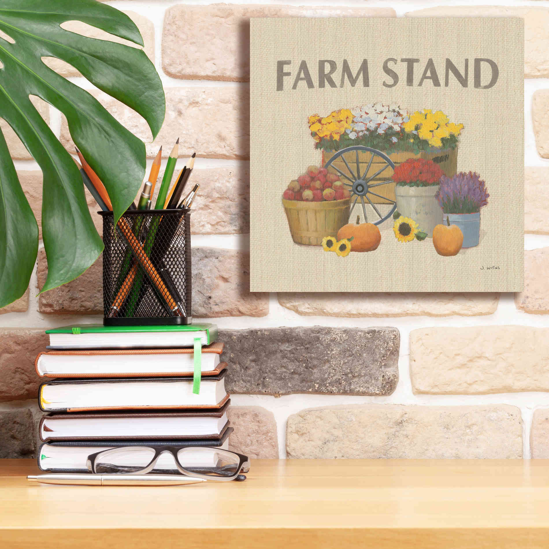 'Heartland Harvest Moments VI' by James Wiens, Canvas Wall Art,12 x 12