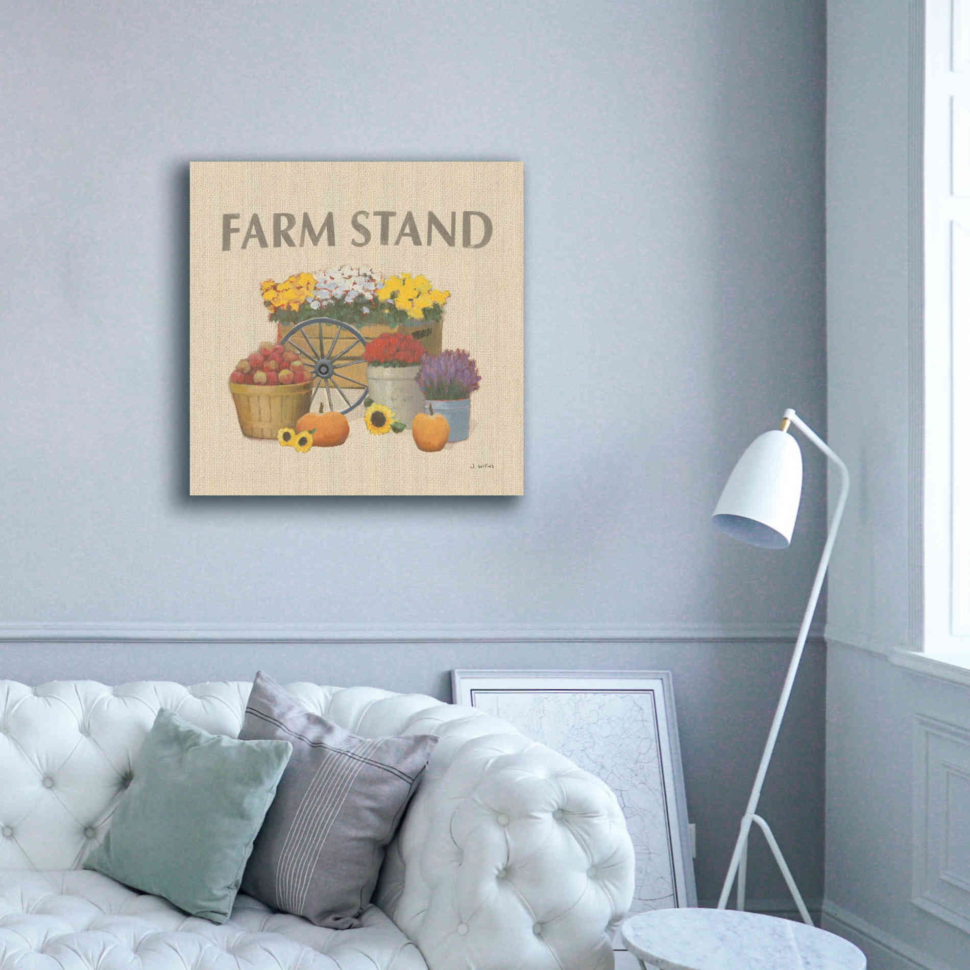 'Heartland Harvest Moments VI' by James Wiens, Canvas Wall Art,37 x 37