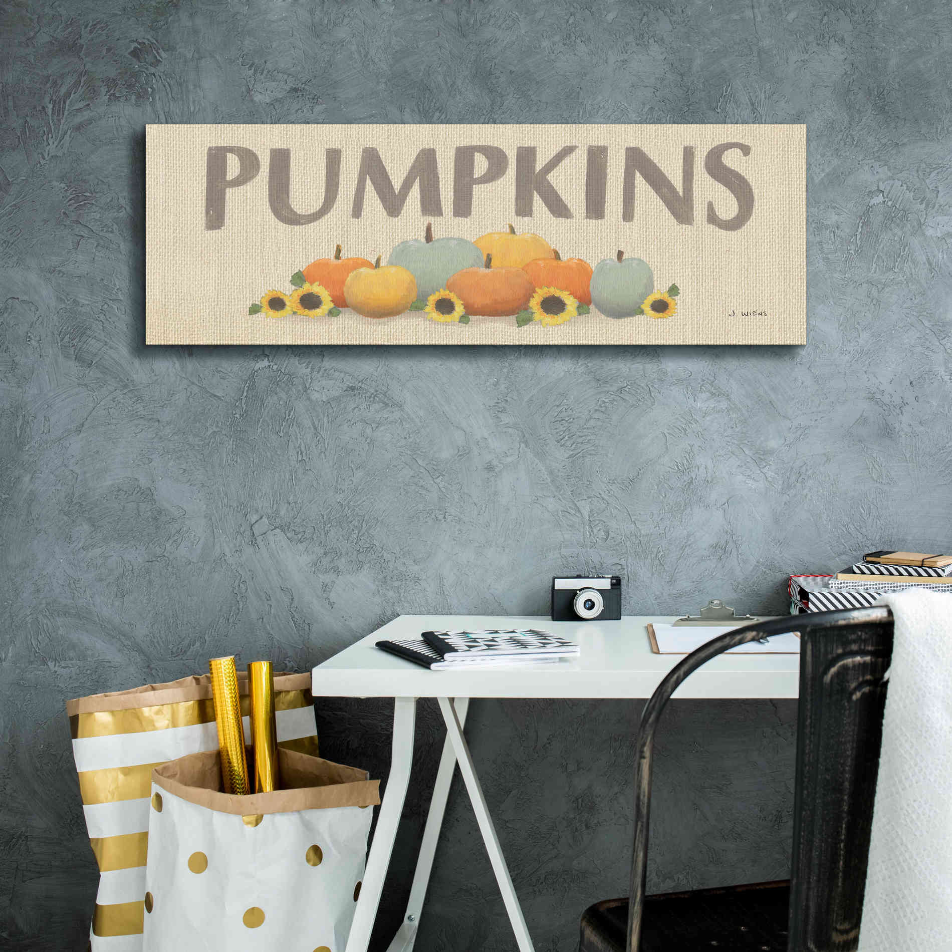 'Heartland Harvest Moments VIII' by James Wiens, Canvas Wall Art,36 x 12