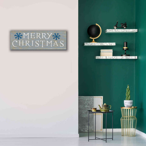 Image of 'Christmas Affinity III Grey' by James Wiens, Canvas Wall Art,36 x 12