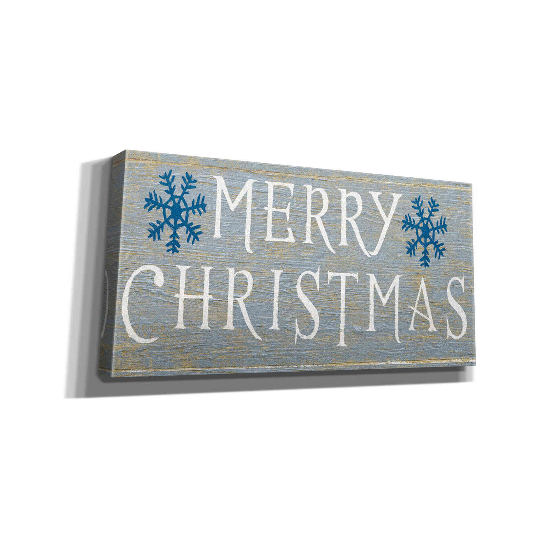 'Christmas Affinity III Grey' by James Wiens, Canvas Wall Art,36x12x1.55x0,60x20x1.74x0