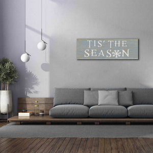 'Christmas Affinity IV Grey' by James Wiens, Canvas Wall Art,60 x 20