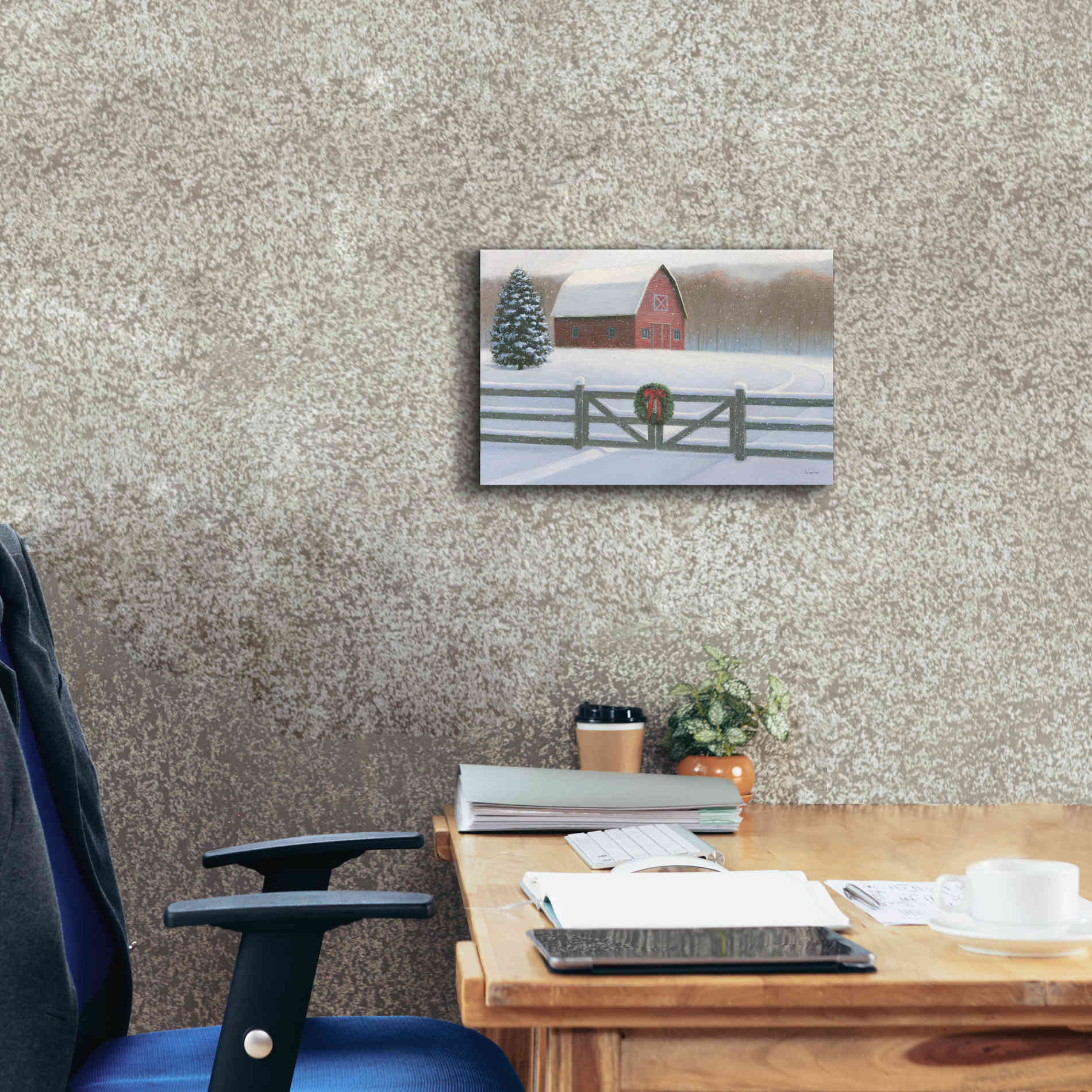 'Christmas Affinity VI' by James Wiens, Canvas Wall Art,18 x 12