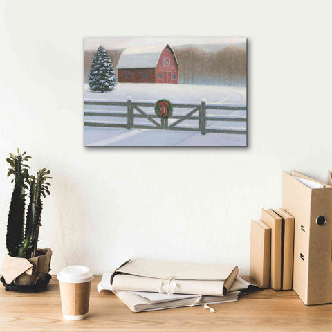Image of 'Christmas Affinity VI' by James Wiens, Canvas Wall Art,18 x 12