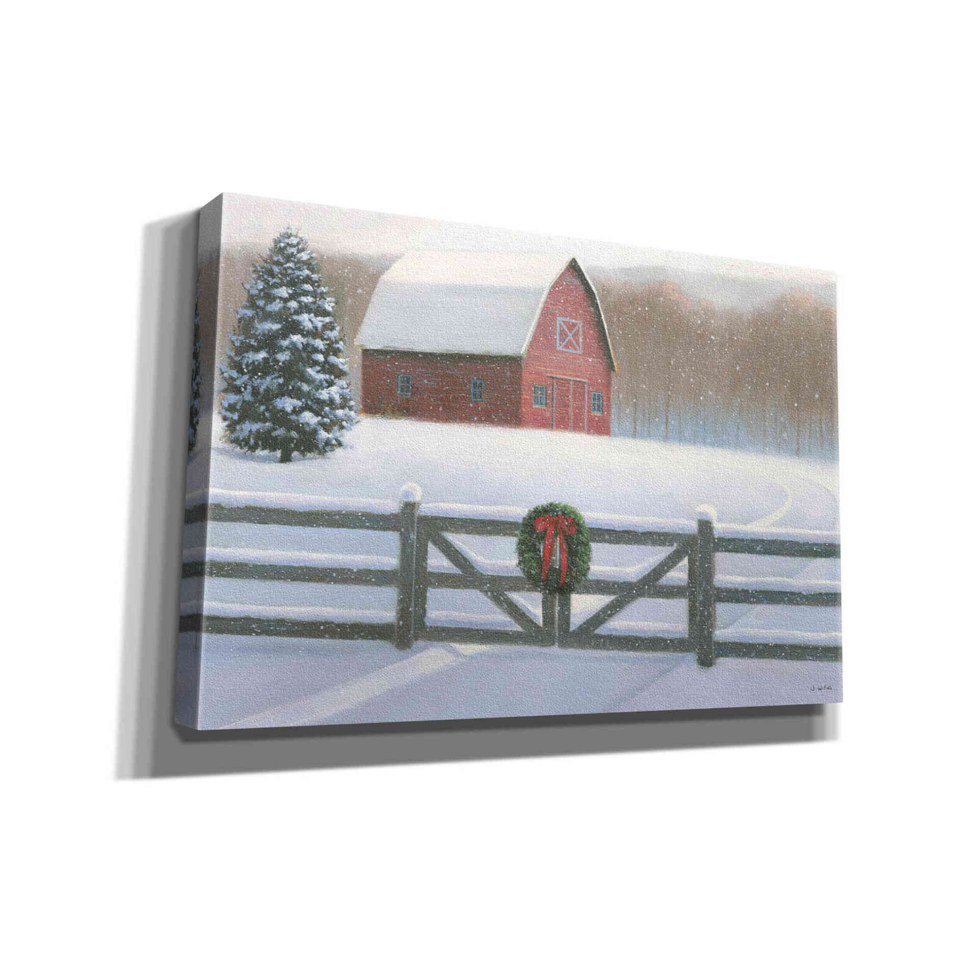 'Christmas Affinity VI' by James Wiens, Canvas Wall Art,18x12x1.1x0,26x18x1.1x0,40x26x1.74x0,60x40x1.74x0