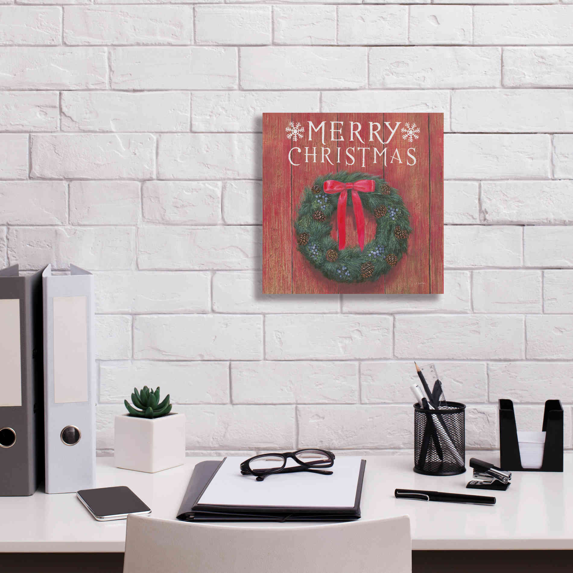 'Christmas Affinity VII' by James Wiens, Canvas Wall Art,12 x 12