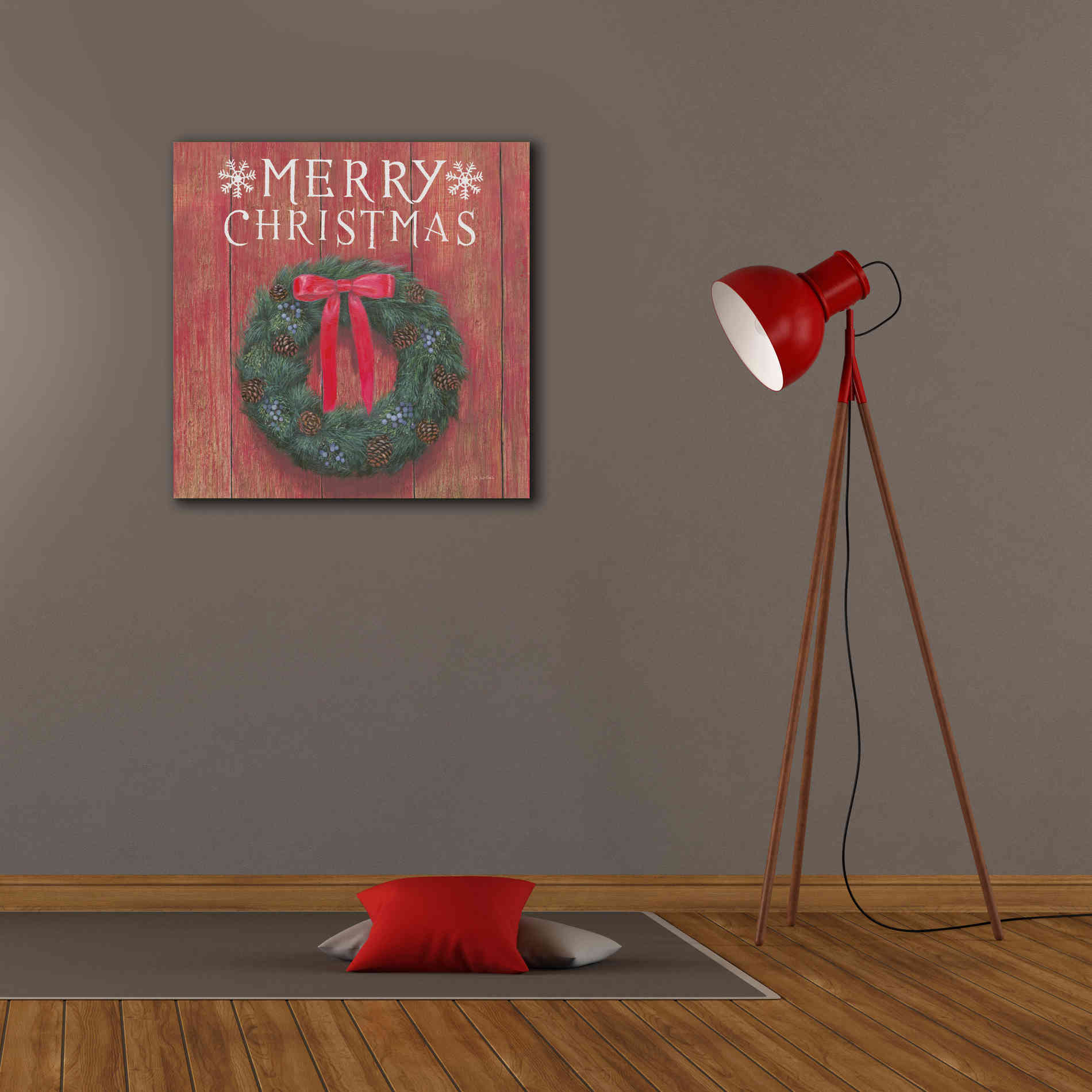 'Christmas Affinity VII' by James Wiens, Canvas Wall Art,26 x 26