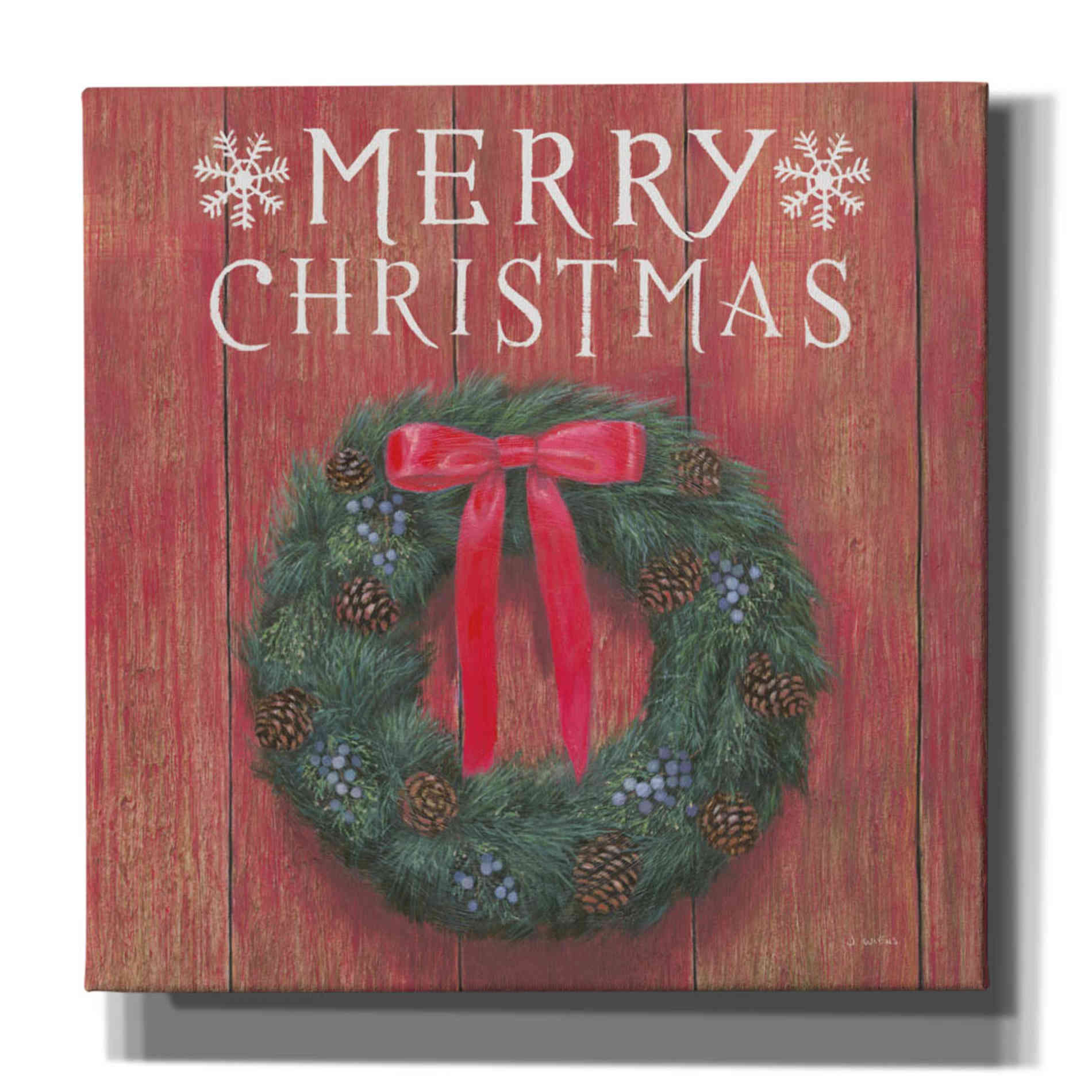 'Christmas Affinity VII' by James Wiens, Canvas Wall Art,12x12x1.1x0,18x18x1.1x0,26x26x1.74x0,37x37x1.74x0