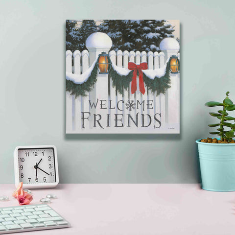 Image of 'Christmas Affinity VIII' by James Wiens, Canvas Wall Art,12 x 12