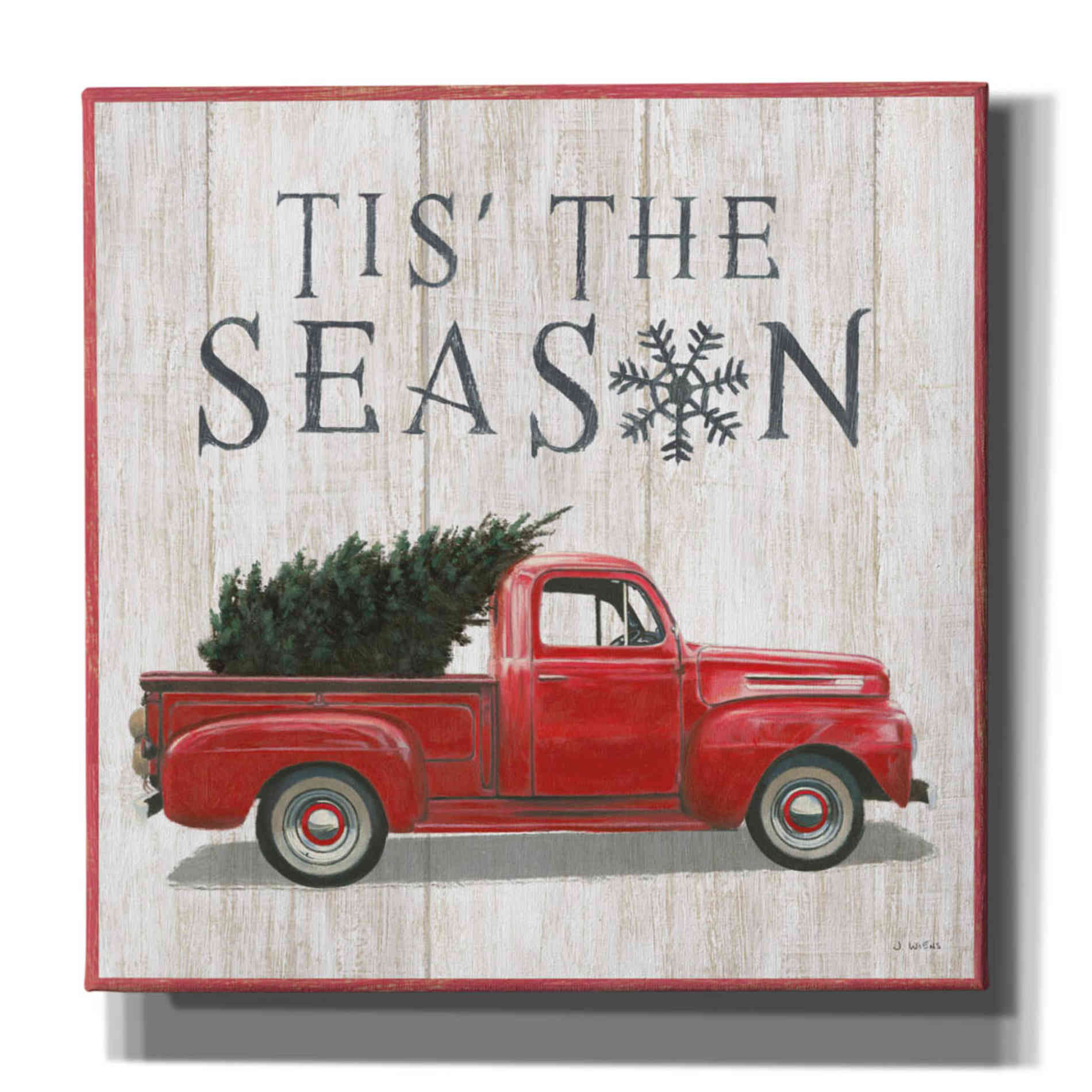 'Christmas Affinity XI' by James Wiens, Canvas Wall Art,12x12x1.1x0,18x18x1.1x0,26x26x1.74x0,37x37x1.74x0