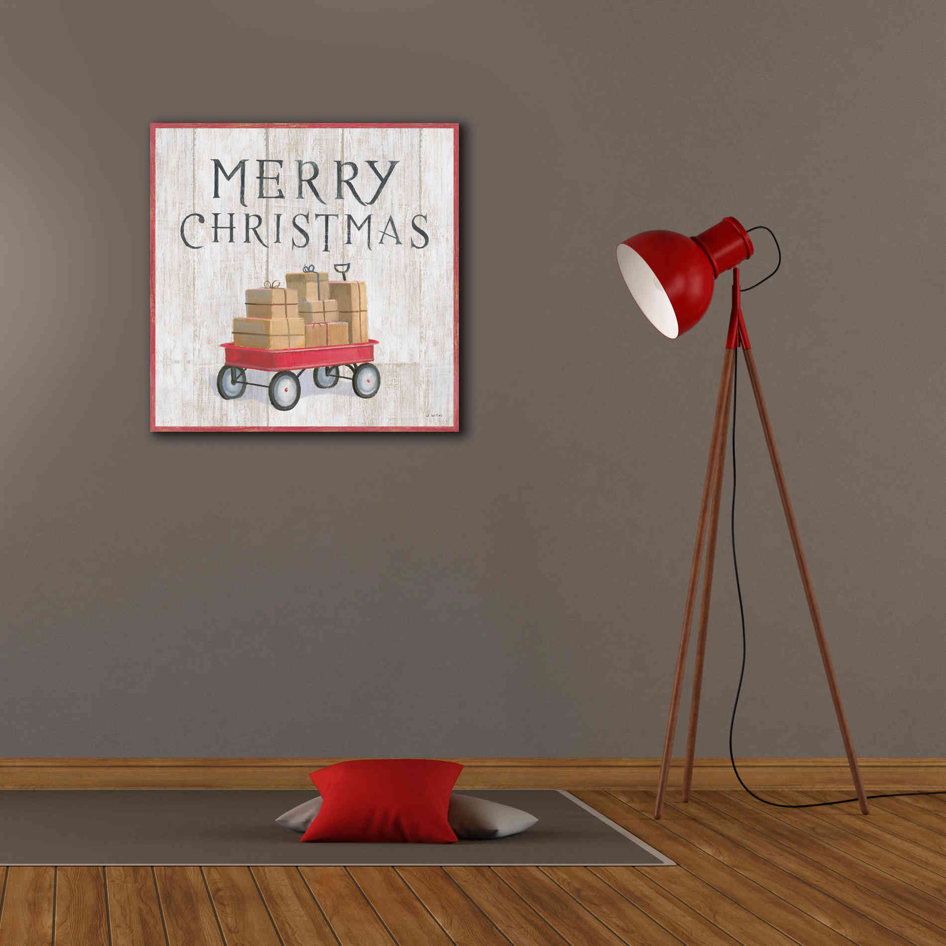 'Christmas Affinity XII' by James Wiens, Canvas Wall Art,26 x 26