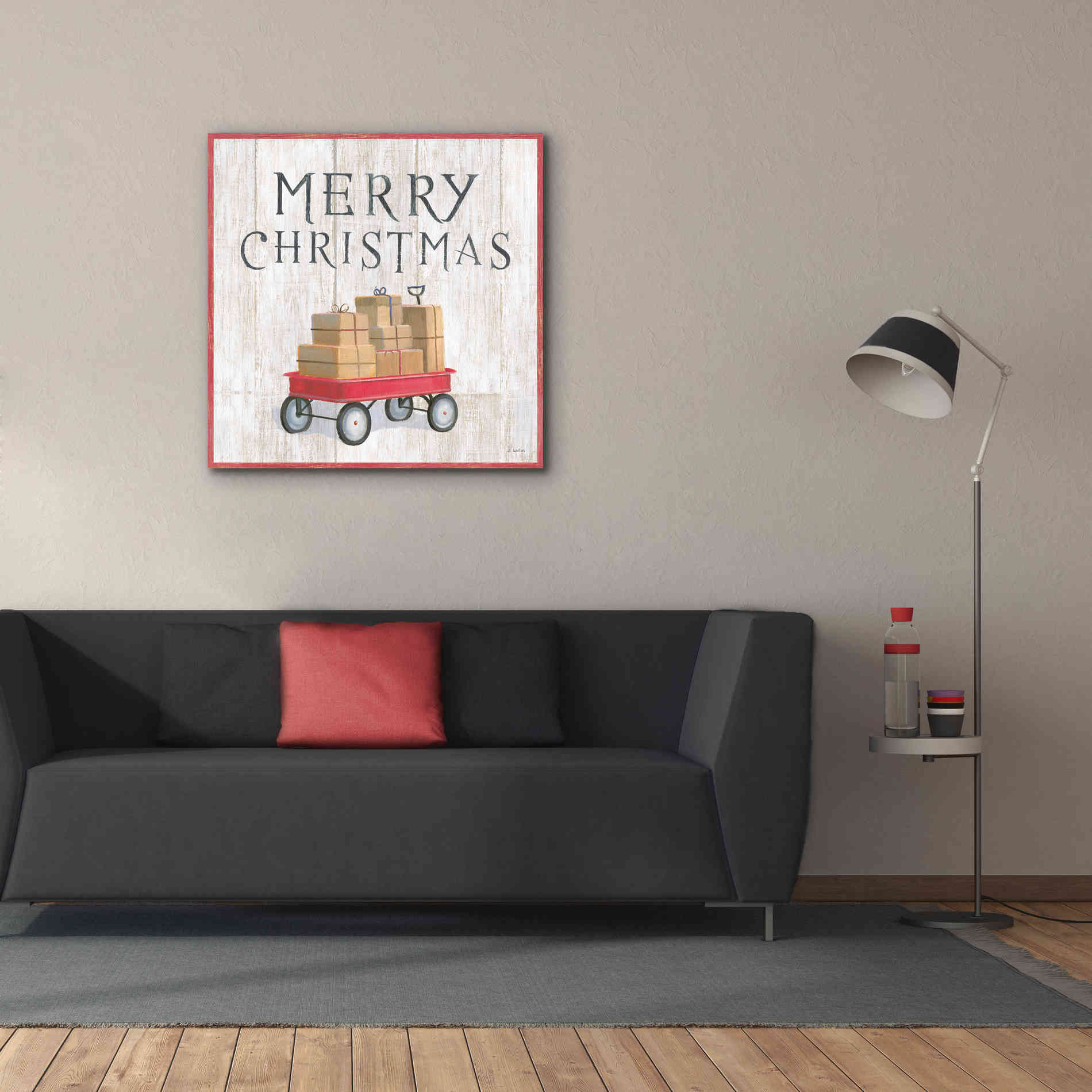 'Christmas Affinity XII' by James Wiens, Canvas Wall Art,37 x 37