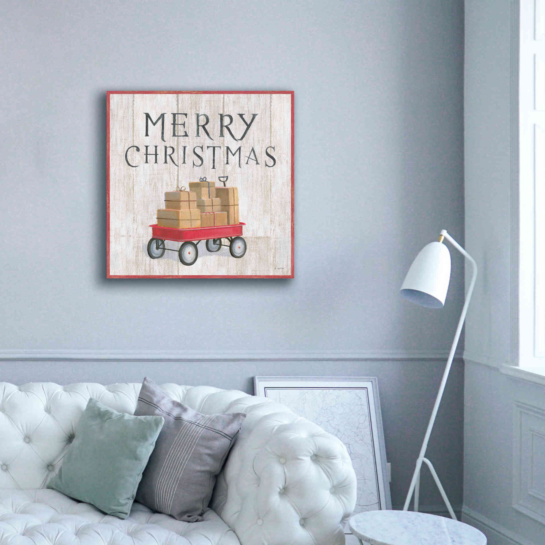 'Christmas Affinity XII' by James Wiens, Canvas Wall Art,37 x 37