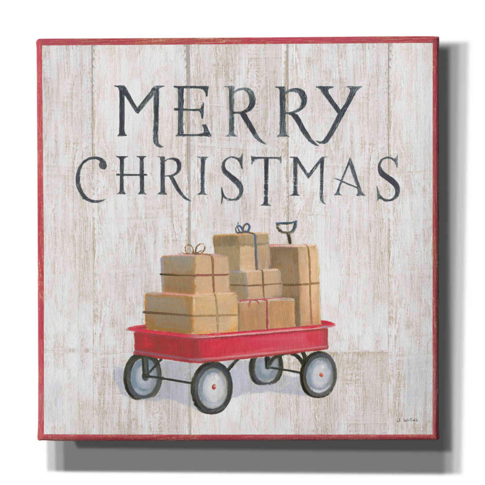 'Christmas Affinity XII' by James Wiens, Canvas Wall Art,12x12x1.1x0,18x18x1.1x0,26x26x1.74x0,37x37x1.74x0