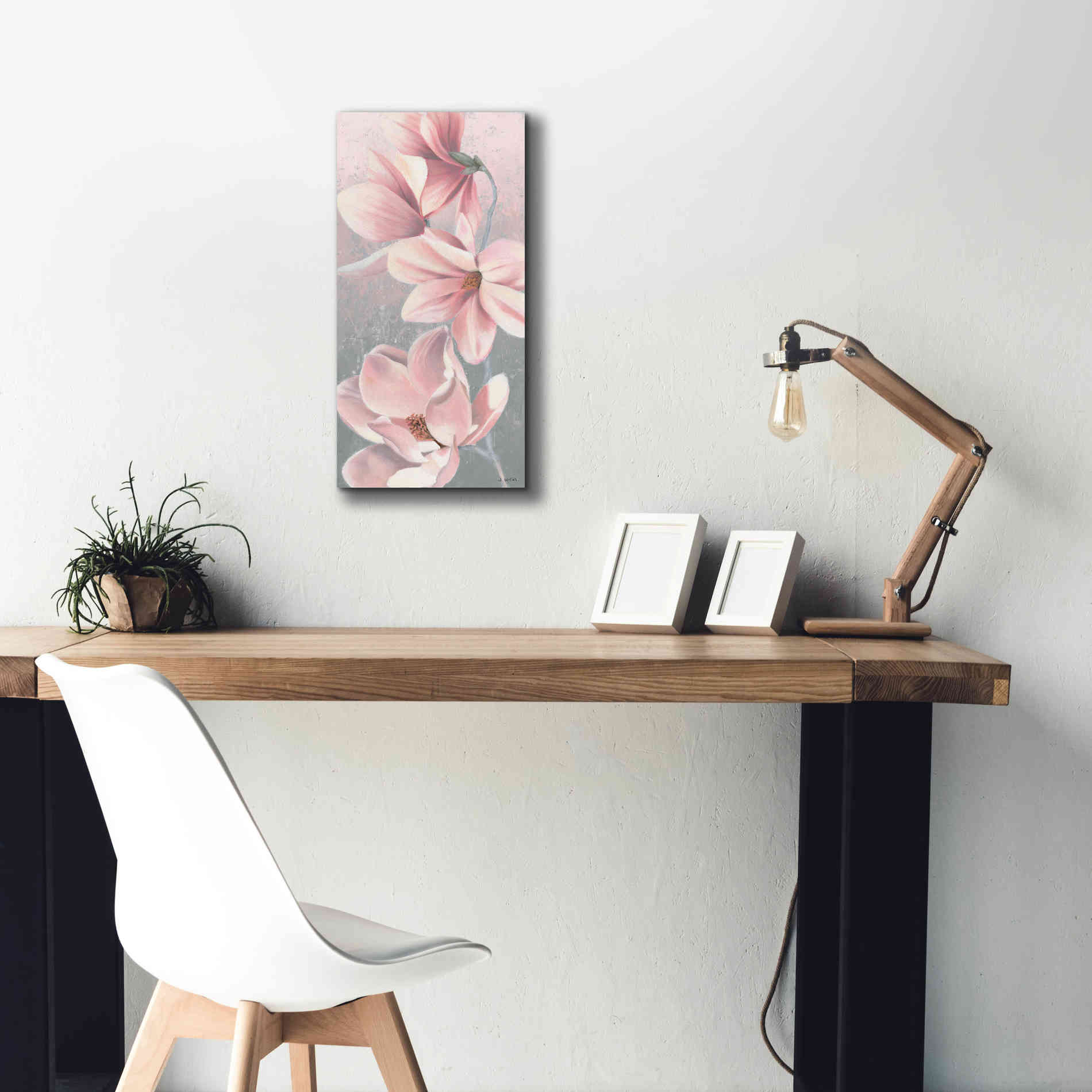 'Sunrise Blossom II' by James Wiens, Canvas Wall Art,12 x 24