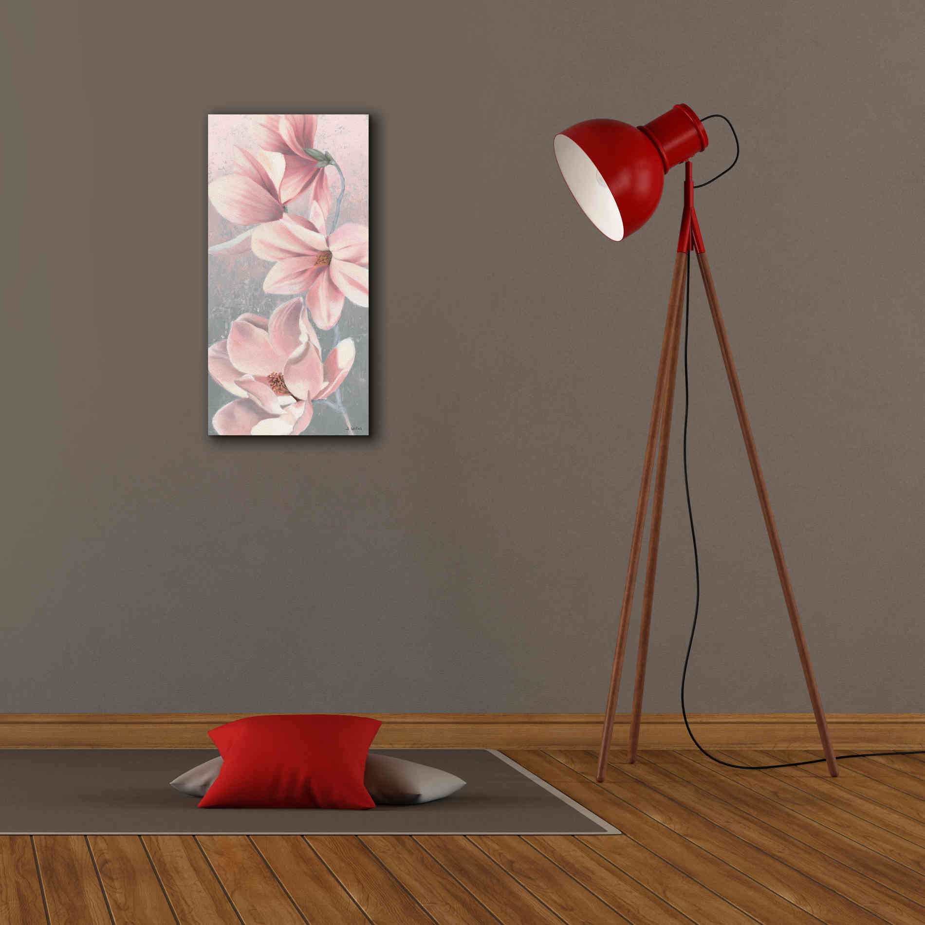 'Sunrise Blossom II' by James Wiens, Canvas Wall Art,12 x 24