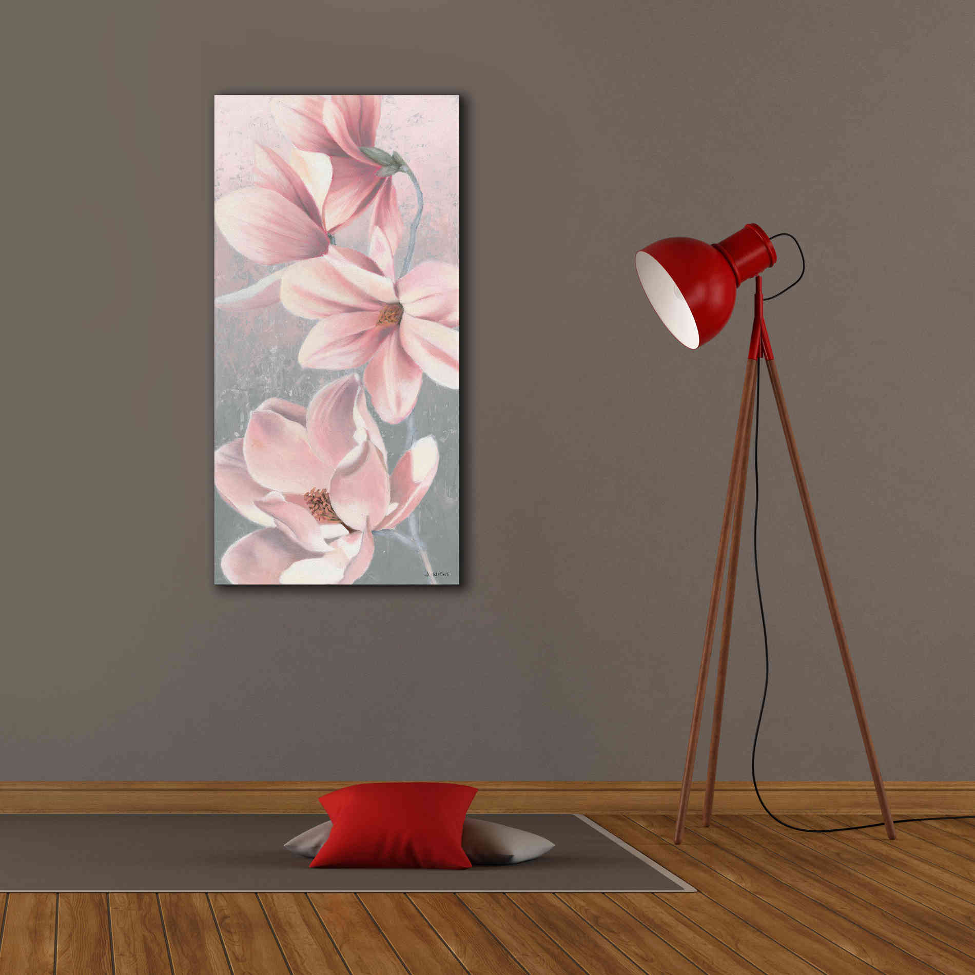 'Sunrise Blossom II' by James Wiens, Canvas Wall Art,20 x 40