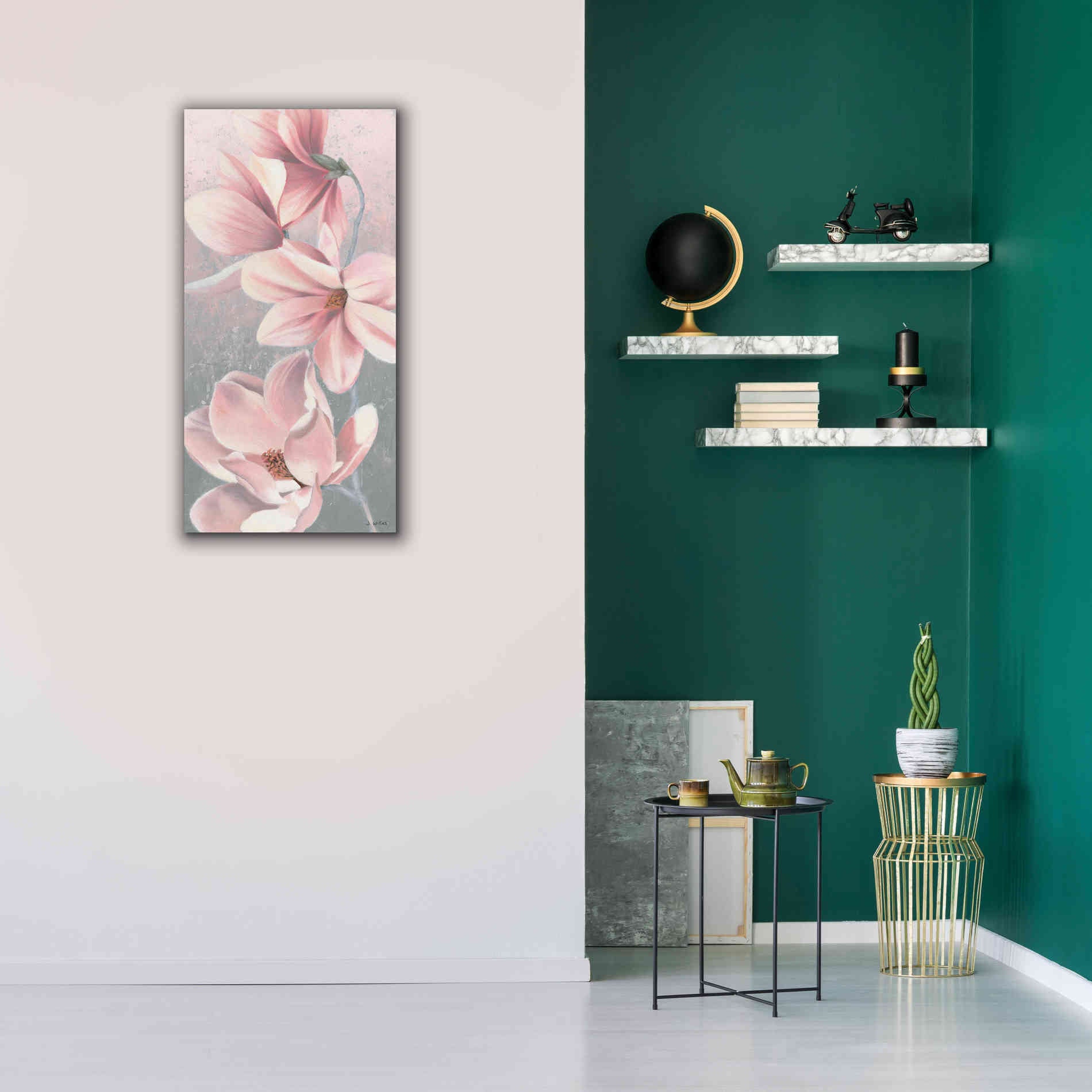 'Sunrise Blossom II' by James Wiens, Canvas Wall Art,20 x 40