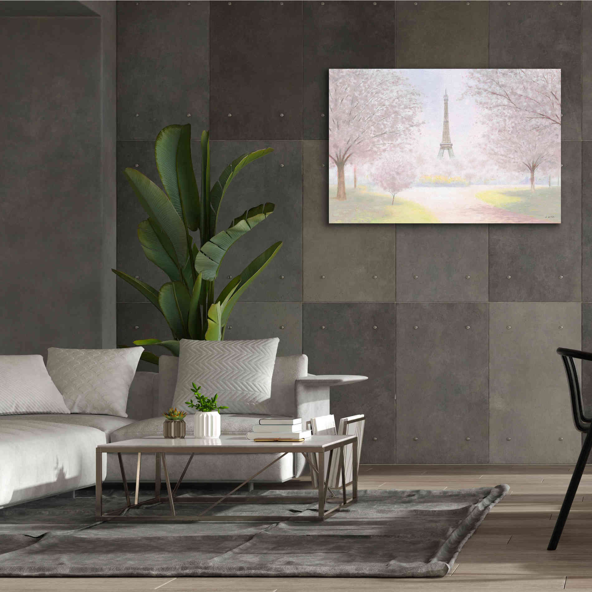 'Pretty Paris' by James Wiens, Canvas Wall Art,60 x 40