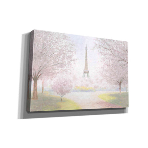 Image of 'Pretty Paris' by James Wiens, Canvas Wall Art,18x12x1.1x0,26x18x1.1x0,40x26x1.74x0,60x40x1.74x0