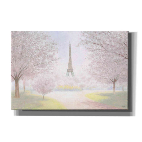 Image of 'Pretty Paris' by James Wiens, Canvas Wall Art,18x12x1.1x0,26x18x1.1x0,40x26x1.74x0,60x40x1.74x0