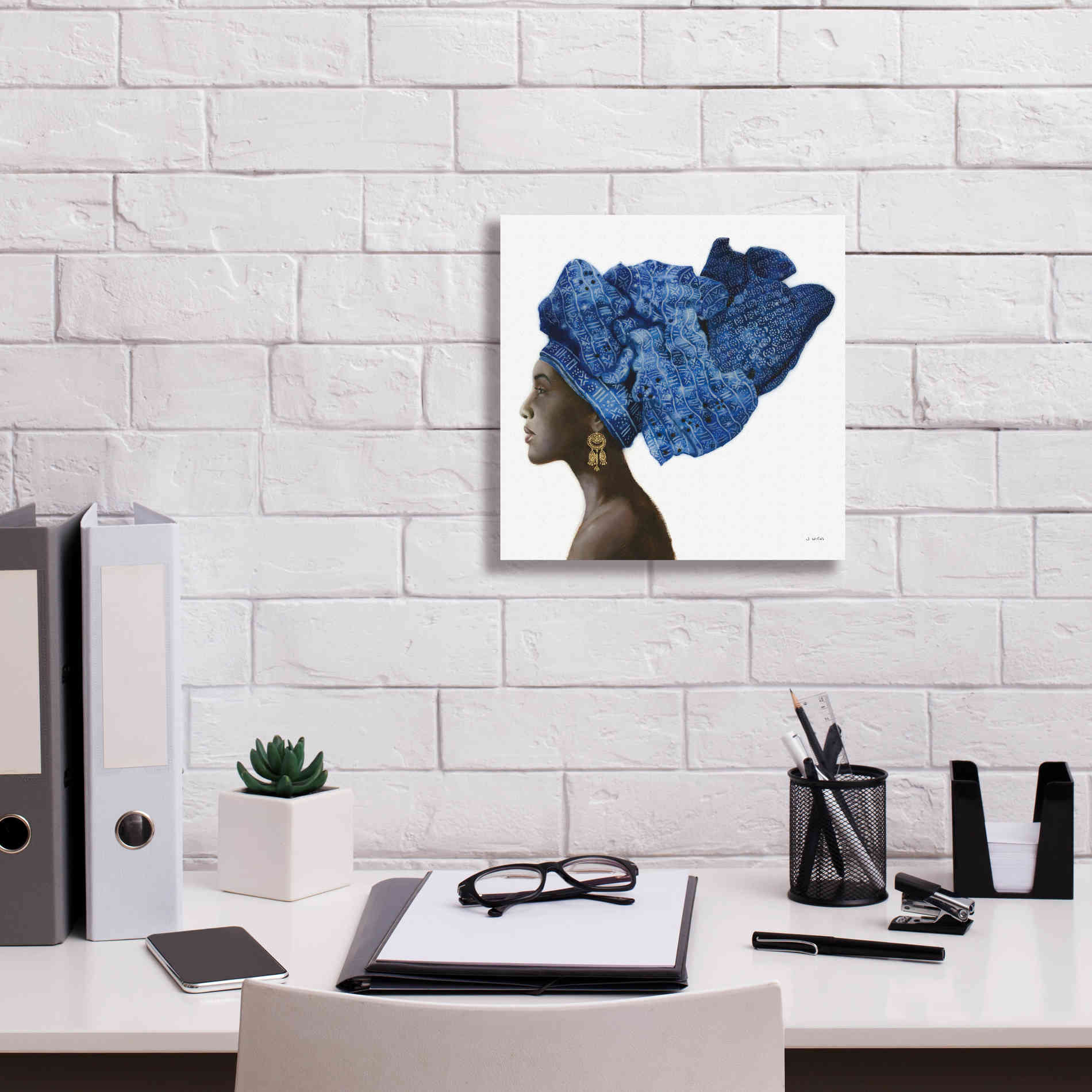 'Pure Style' by James Wiens, Canvas Wall Art,12 x 12