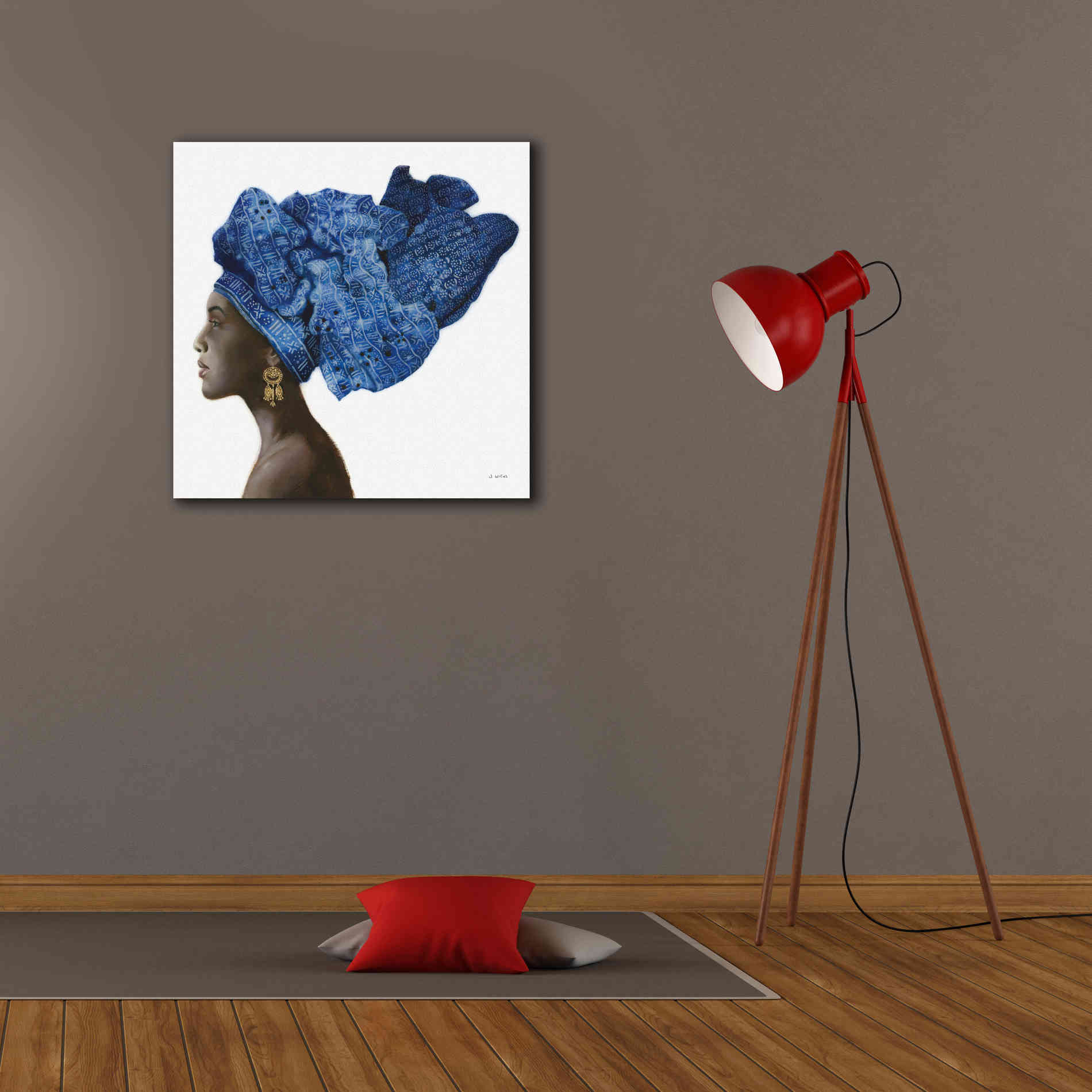 'Pure Style' by James Wiens, Canvas Wall Art,26 x 26