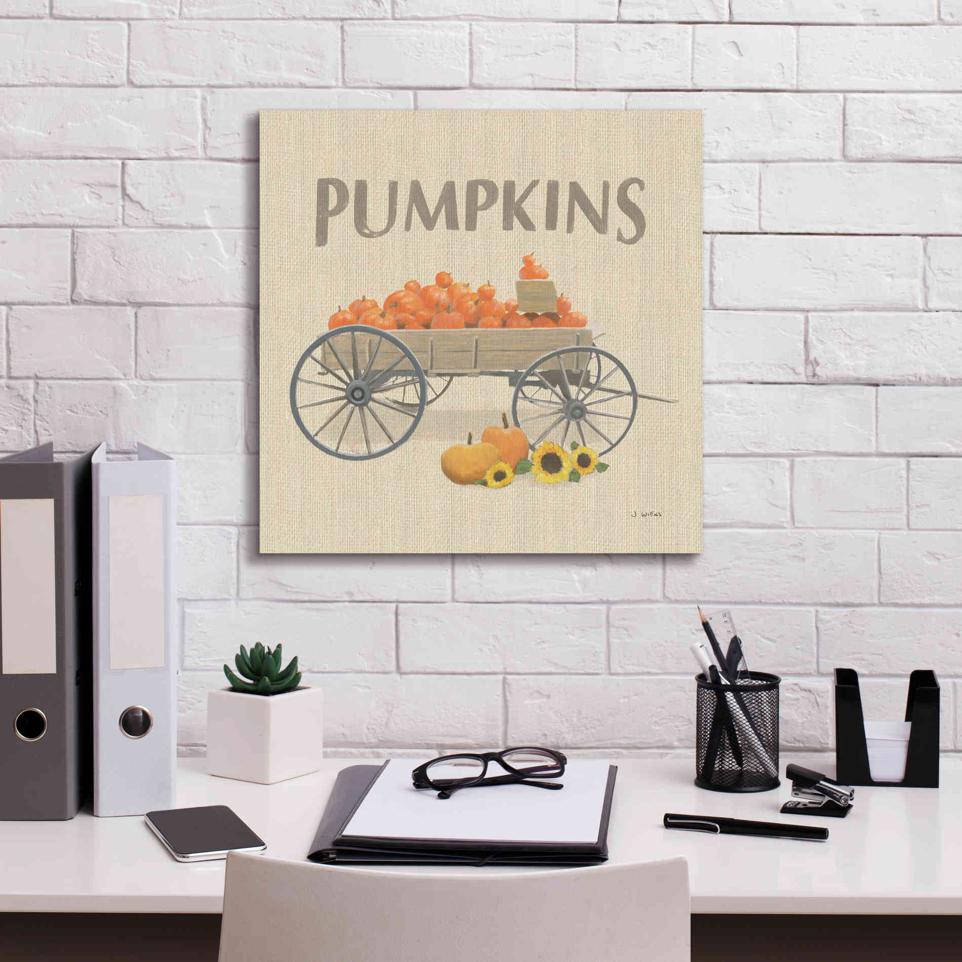 'Heartland Harvest Moments IV' by James Wiens, Canvas Wall Art,18 x 18