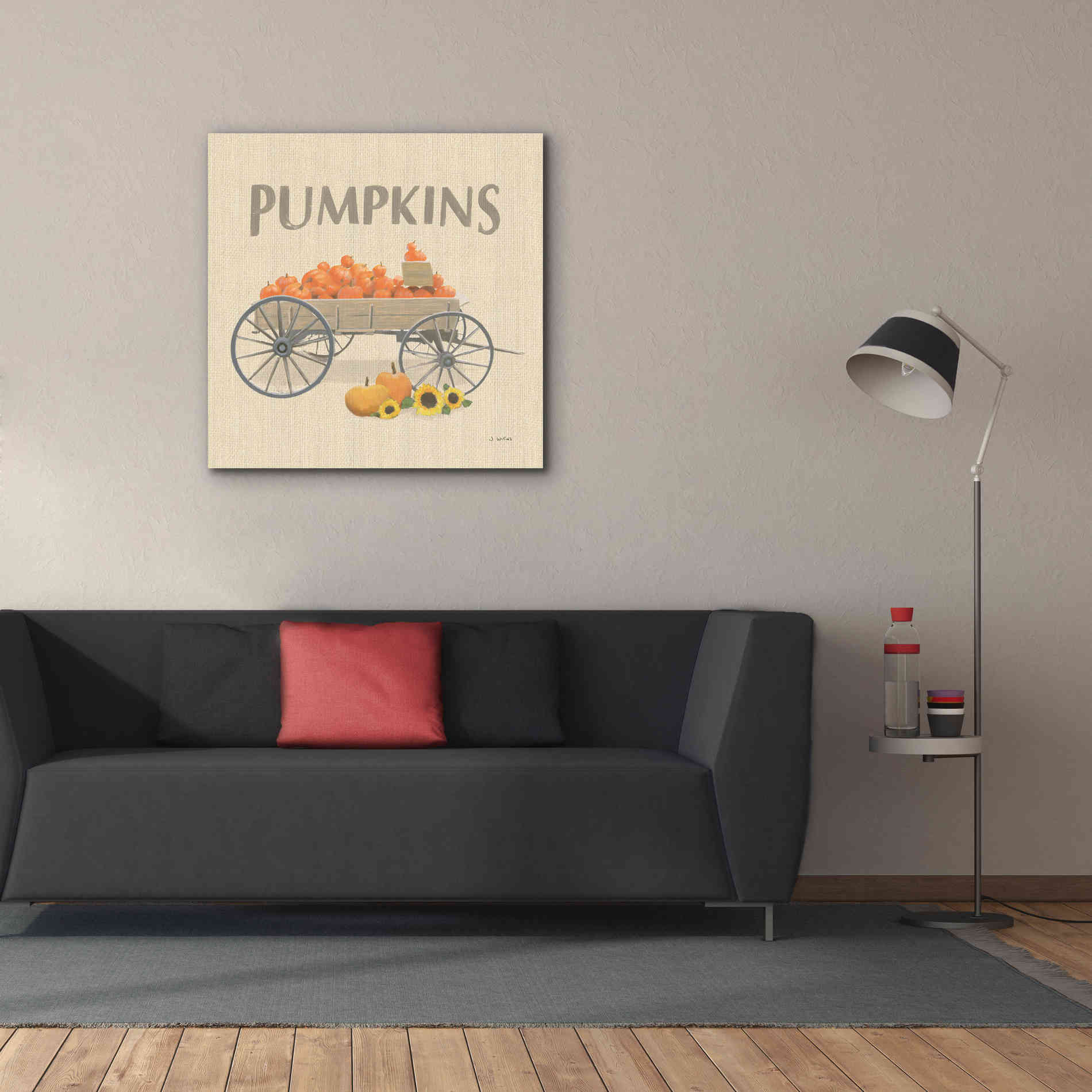 'Heartland Harvest Moments IV' by James Wiens, Canvas Wall Art,37 x 37