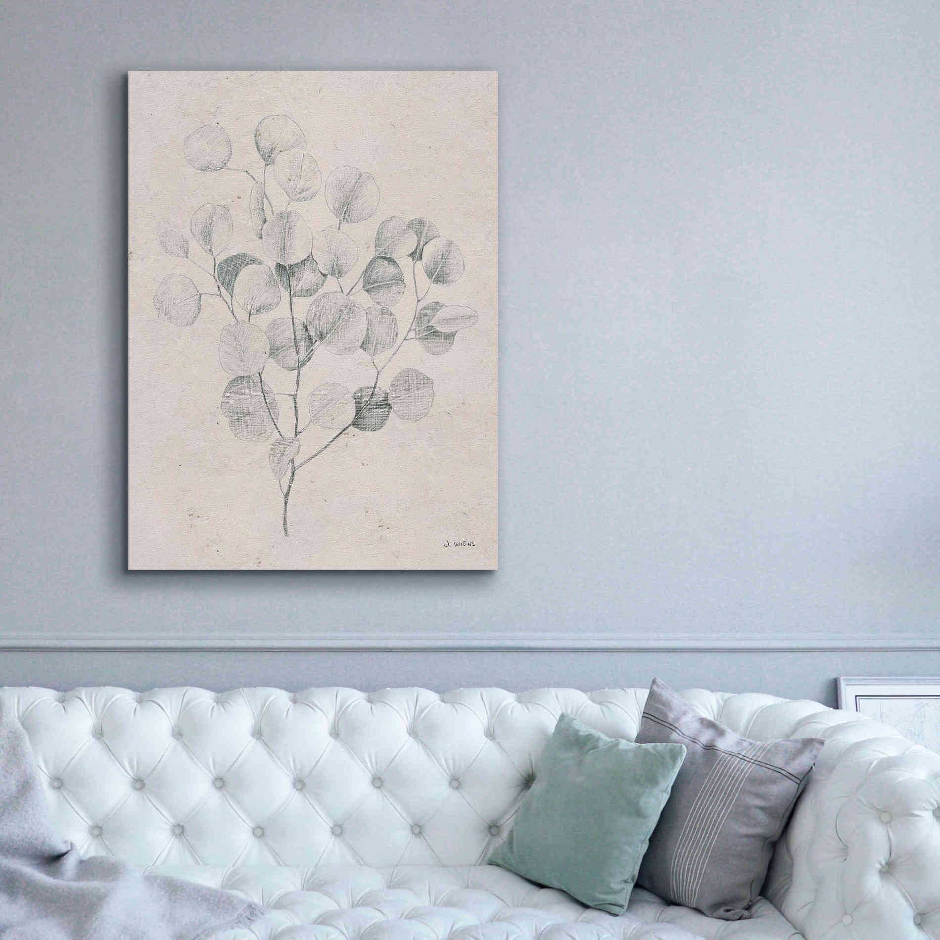 'Soft Summer Sketches II' by James Wiens, Canvas Wall Art,40 x 54