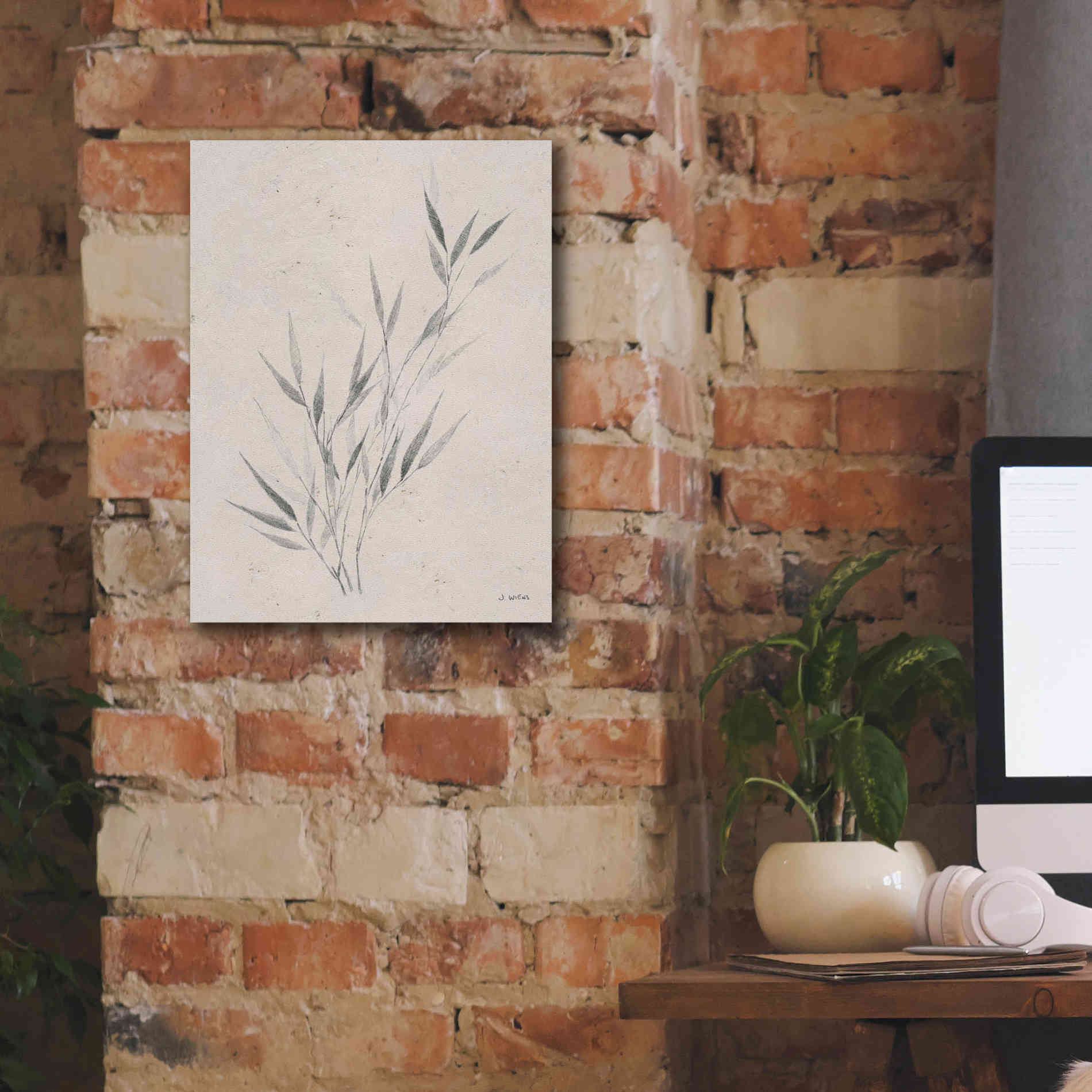 'Soft Summer Sketches III' by James Wiens, Canvas Wall Art,12 x 16