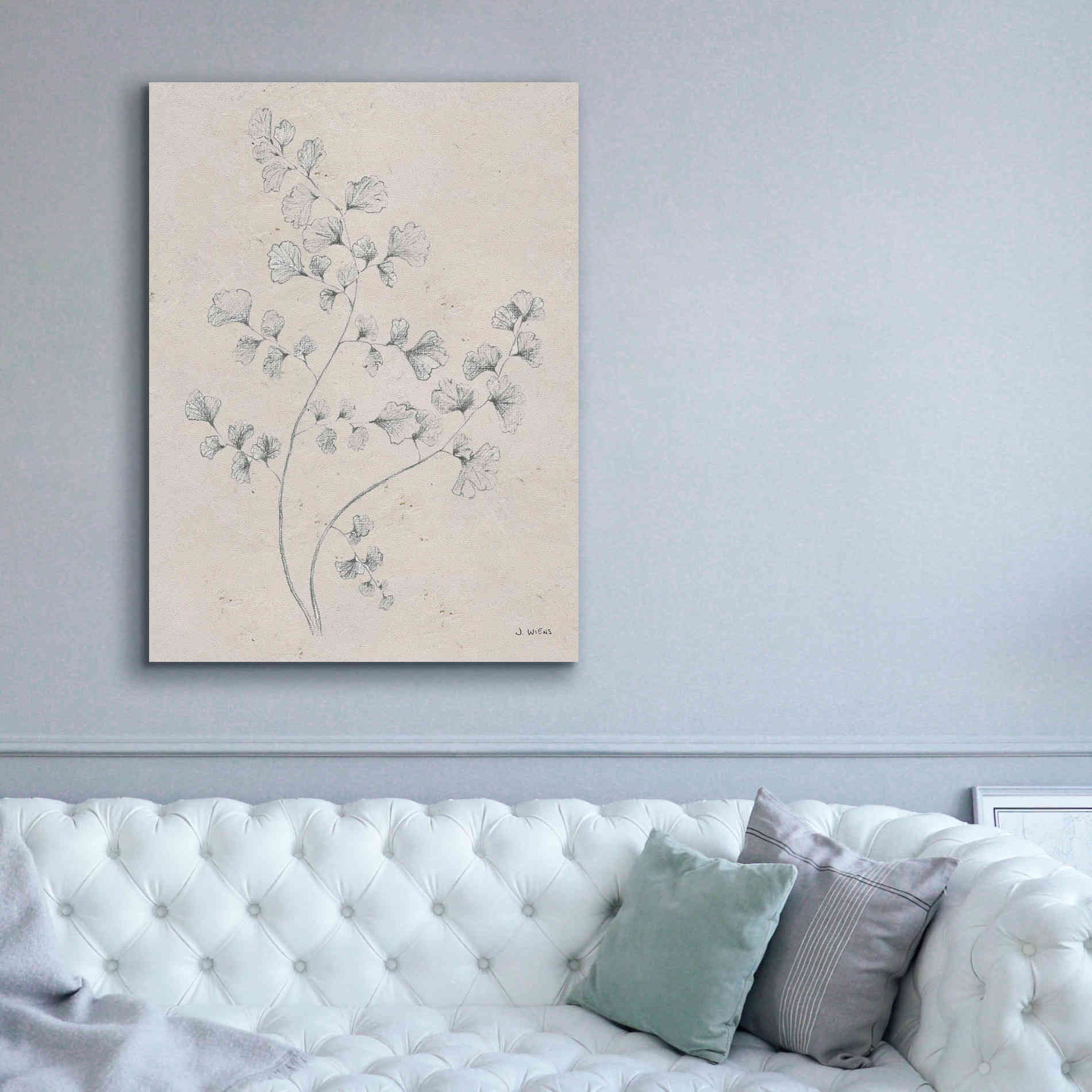 'Soft Summer Sketches IV' by James Wiens, Canvas Wall Art,40 x 54