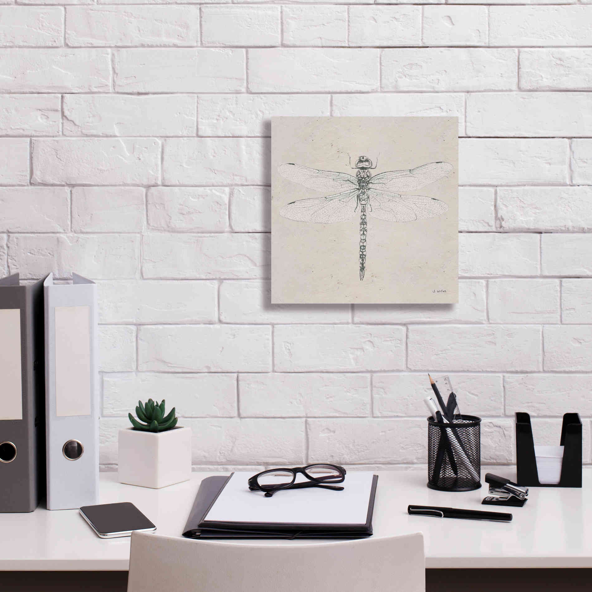 'Soft Summer Sketches VI' by James Wiens, Canvas Wall Art,12 x 12