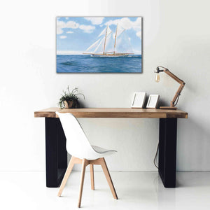 'Majestic Sailboat' by James Wiens, Canvas Wall Art,40 x 26