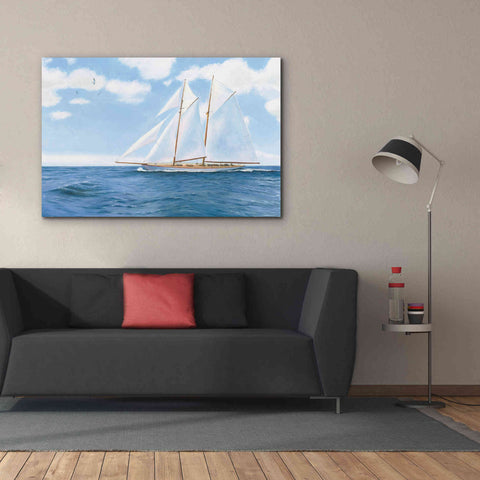 Image of 'Majestic Sailboat' by James Wiens, Canvas Wall Art,60 x 40