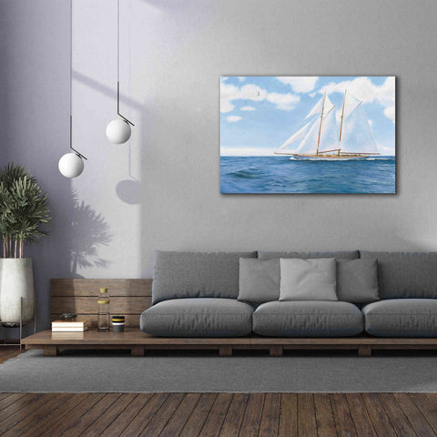 Image of 'Majestic Sailboat' by James Wiens, Canvas Wall Art,60 x 40