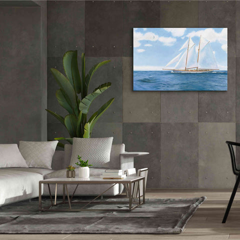 Image of 'Majestic Sailboat' by James Wiens, Canvas Wall Art,60 x 40