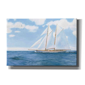'Majestic Sailboat' by James Wiens, Canvas Wall Art,18x12x1.1x0,26x18x1.1x0,40x26x1.74x0,60x40x1.74x0