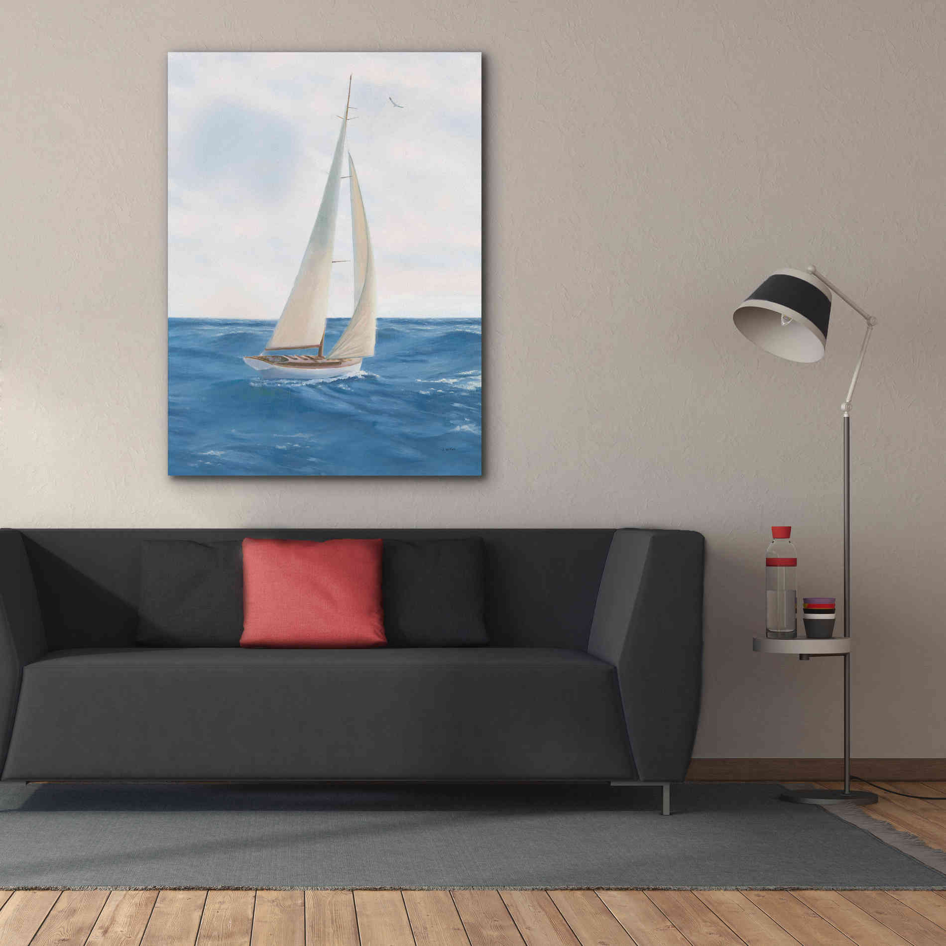 'A Day at Sea I' by James Wiens, Canvas Wall Art,40 x 54