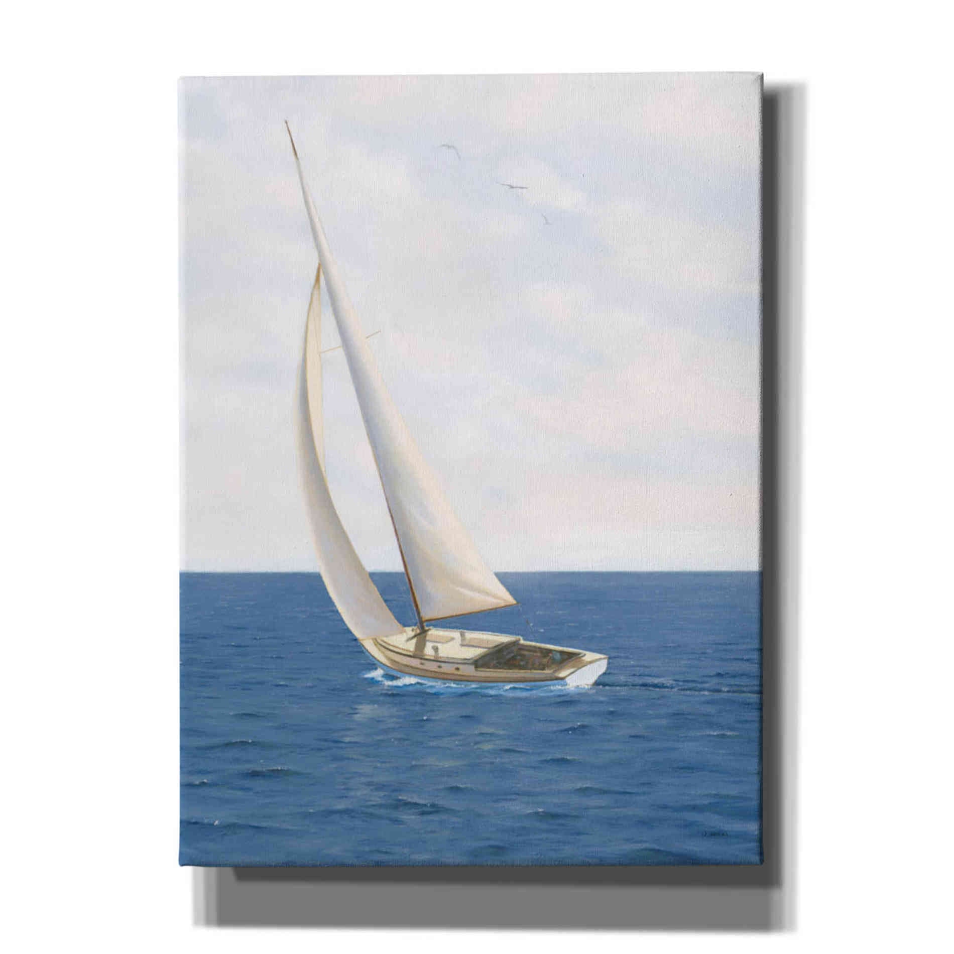'A Day at Sea II' by James Wiens, Canvas Wall Art,12x16x1.1x0,20x24x1.1x0,26x30x1.74x0,40x54x1.74x0