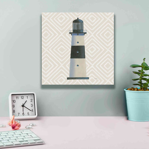 Image of 'A Day at Sea III' by James Wiens, Canvas Wall Art,12 x 12