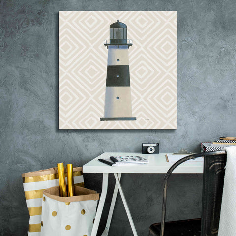Image of 'A Day at Sea III' by James Wiens, Canvas Wall Art,26 x 26