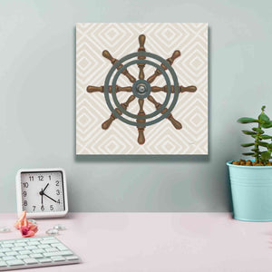 'A Day at Sea IV' by James Wiens, Canvas Wall Art,12 x 12