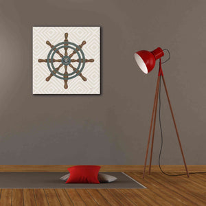 'A Day at Sea IV' by James Wiens, Canvas Wall Art,26 x 26