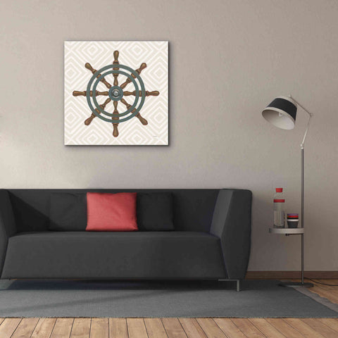 Image of 'A Day at Sea IV' by James Wiens, Canvas Wall Art,37 x 37