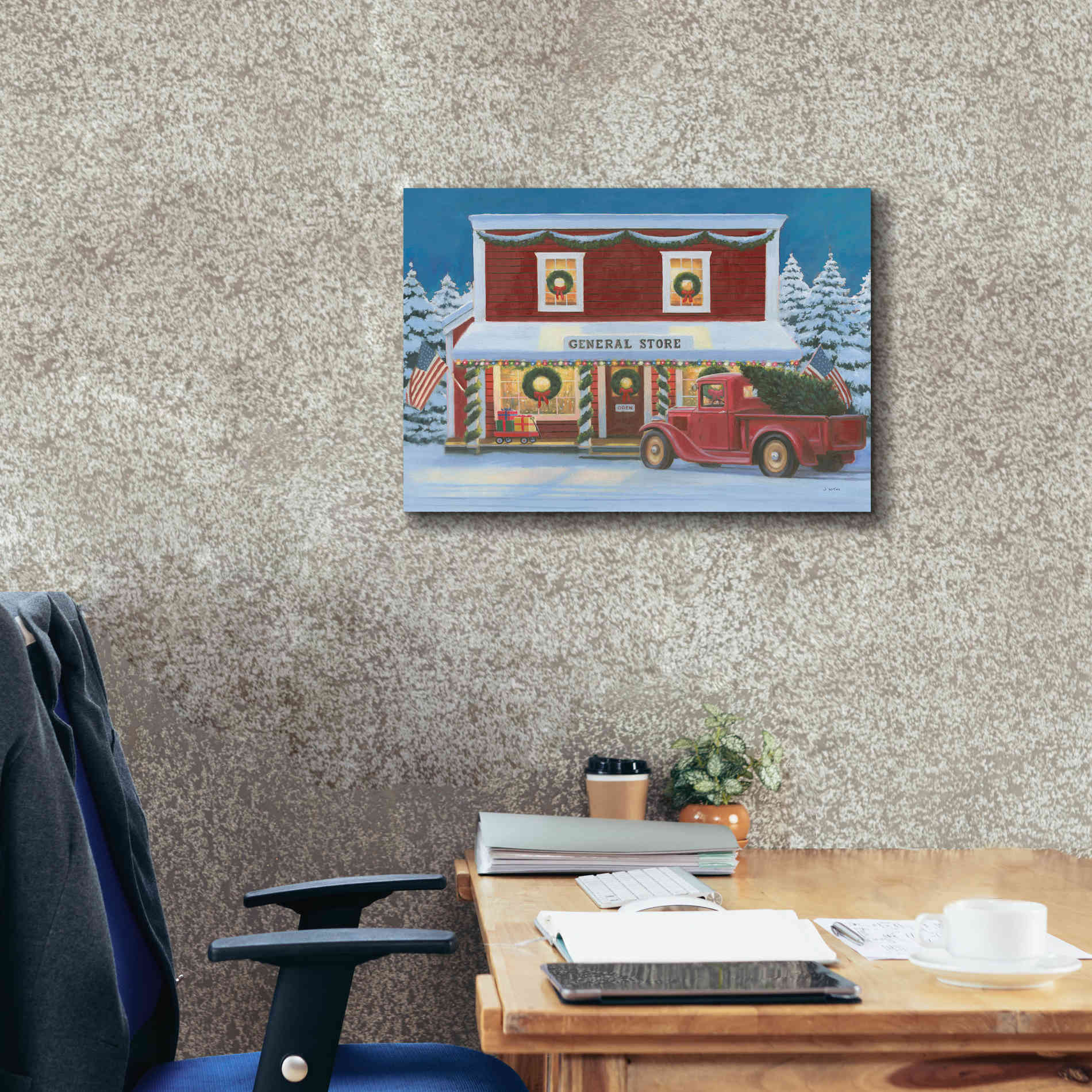 'Holiday Moments I' by James Wiens, Canvas Wall Art,26 x 18