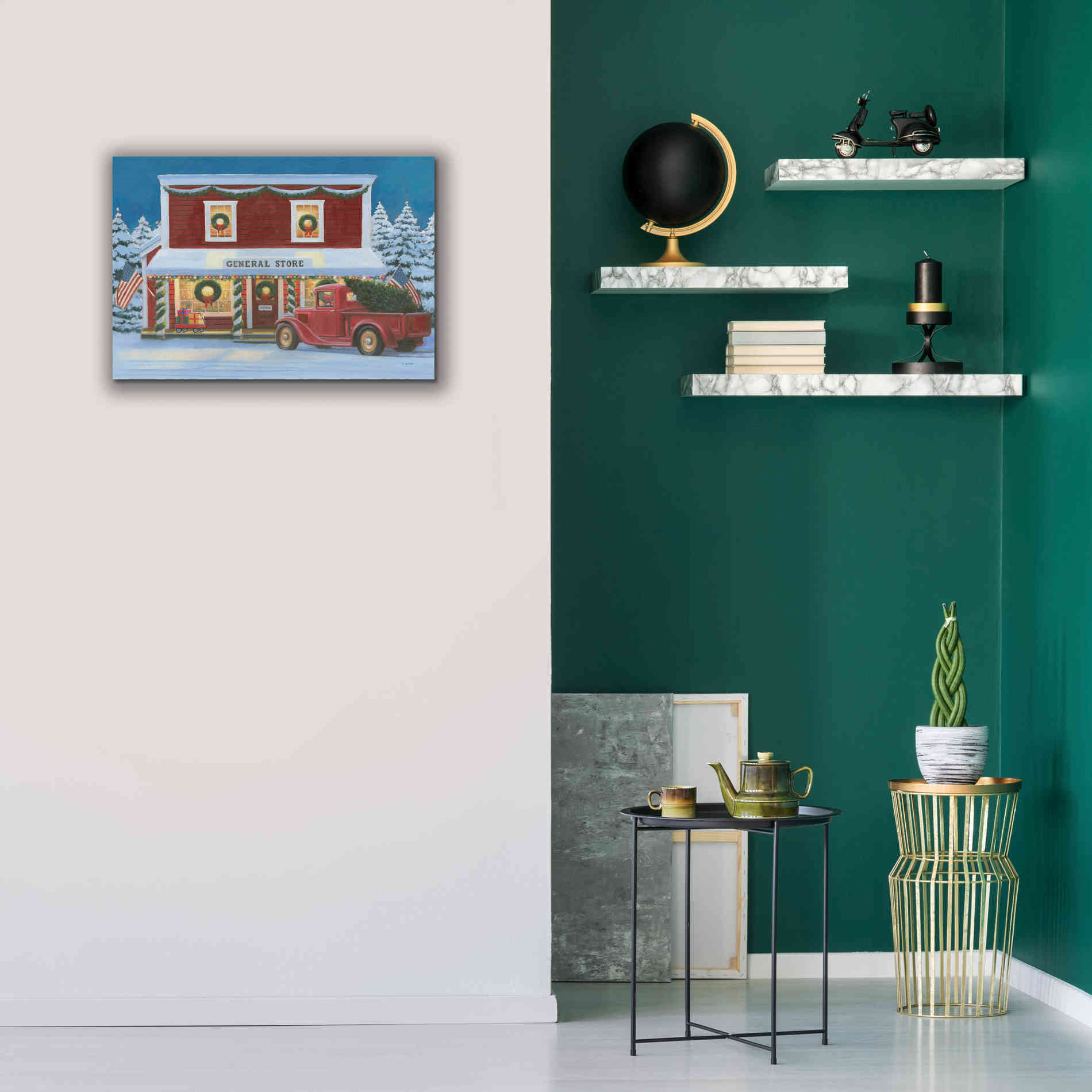 'Holiday Moments I' by James Wiens, Canvas Wall Art,26 x 18