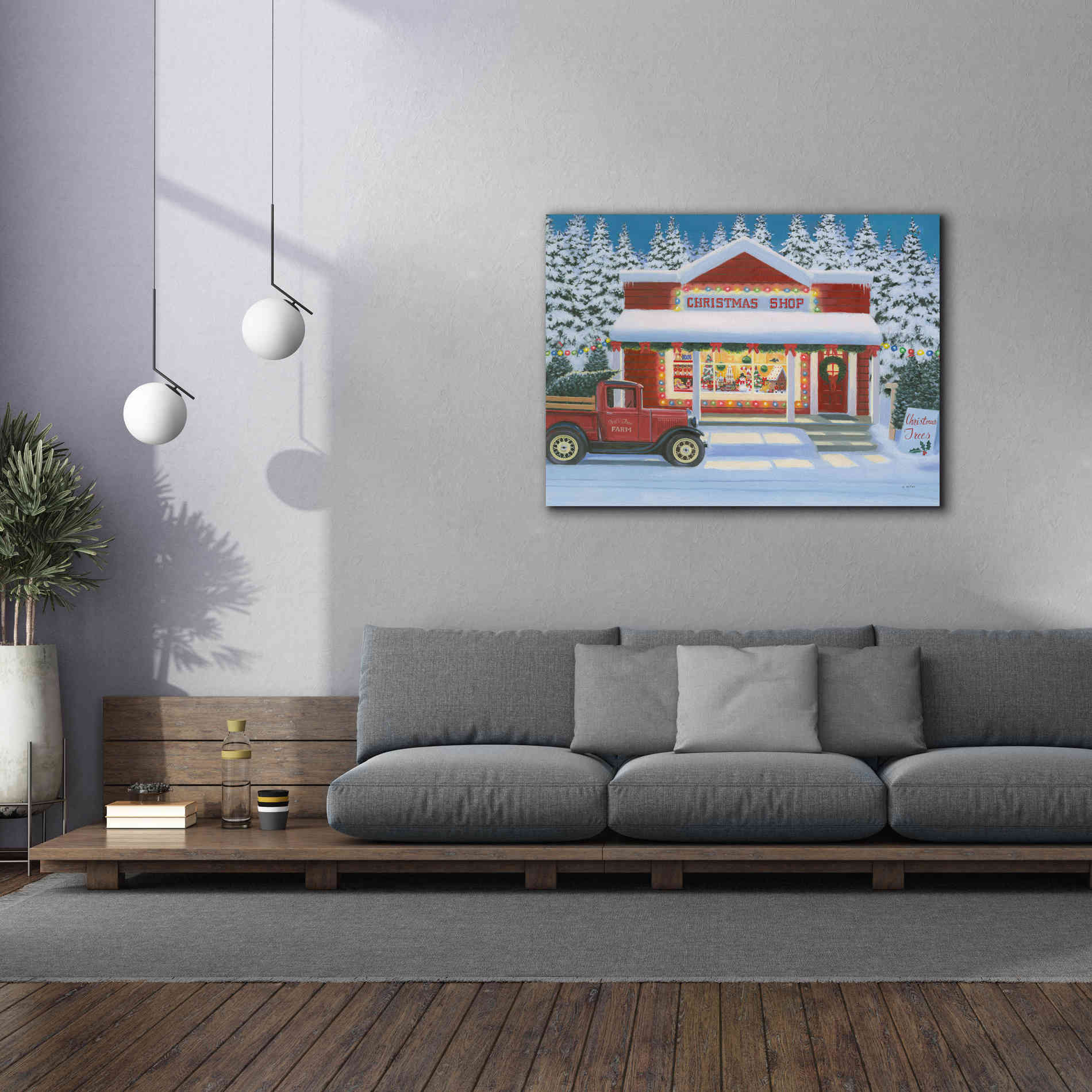 'Holiday Moments II' by James Wiens, Canvas Wall Art,54 x 40