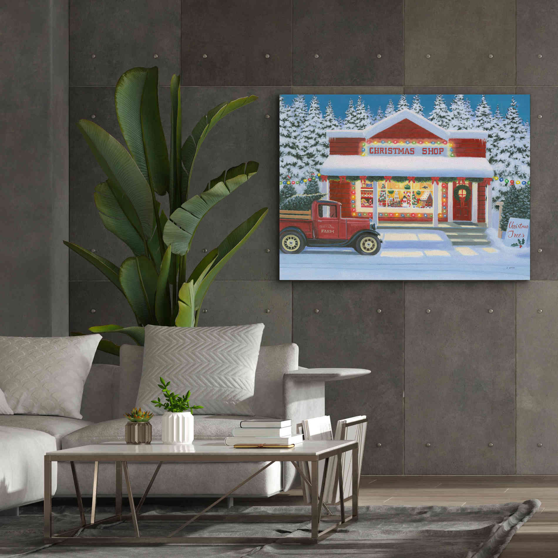 'Holiday Moments II' by James Wiens, Canvas Wall Art,54 x 40